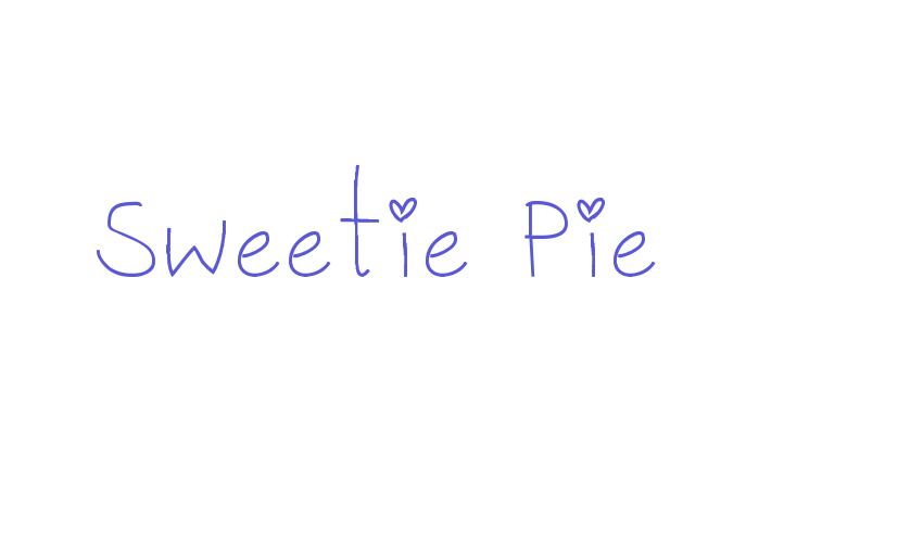 Sweetie Pie Font Download