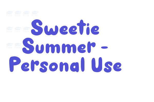 Sweetie Summer – Personal Use