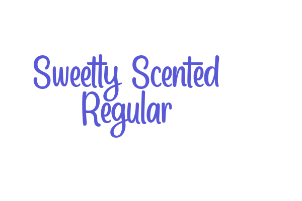 Sweetly Scented Regular Font