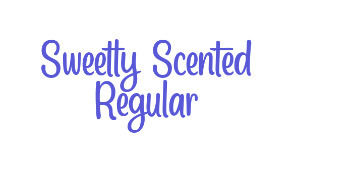 Sweetly Scented Regular Font Download