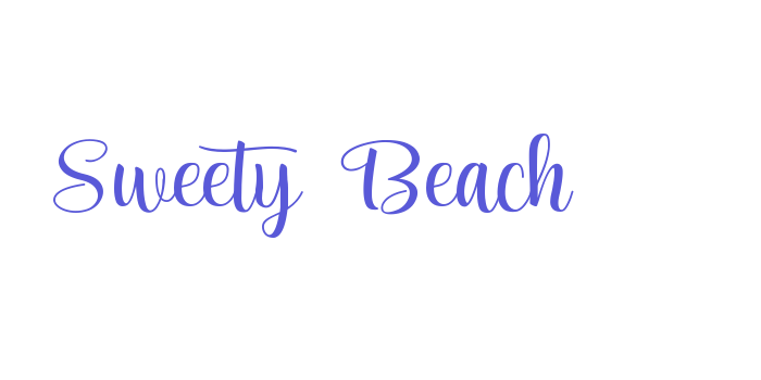 Sweety Beach Font Download