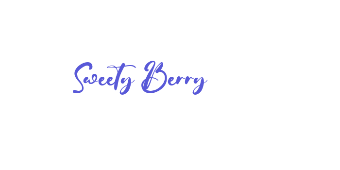 Sweety Berry Font Download