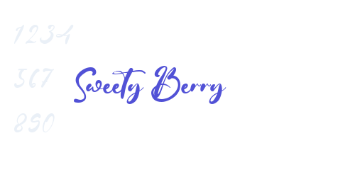 Sweety Berry-font-download