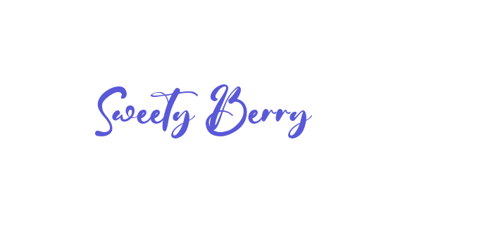 Sweety Berry Font