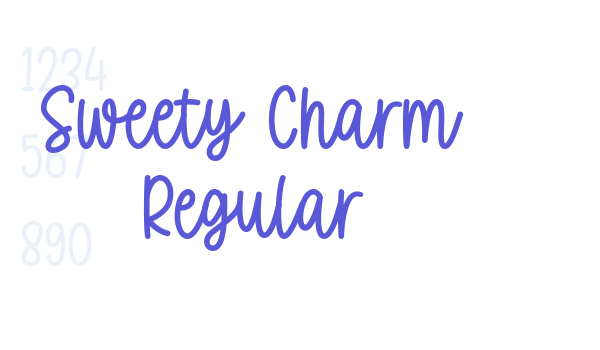 Sweety Charm Regular Font