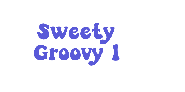 Sweety Groovy 1 Font Download