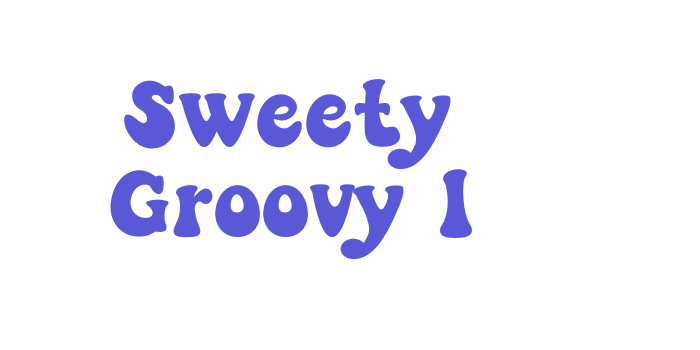 Sweety Groovy 1 Font