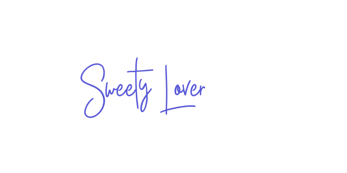 Sweety Lover Font Download