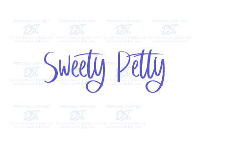 Sweety Petty Font Download