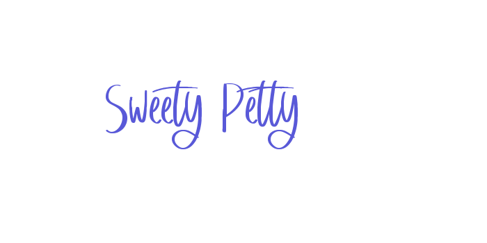 Sweety Petty Font