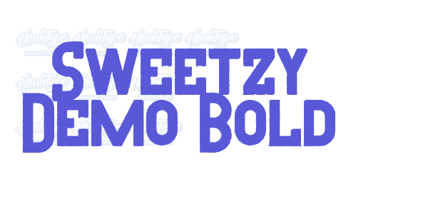 Sweetzy Demo Bold font free