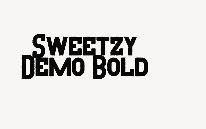 Sweetzy Demo Bold Font