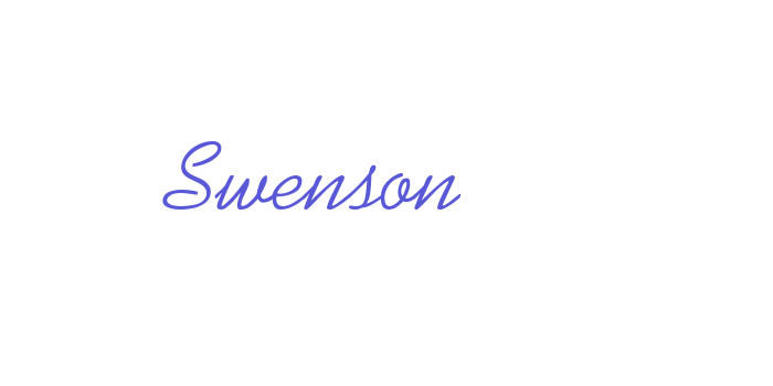 Swenson Font Download