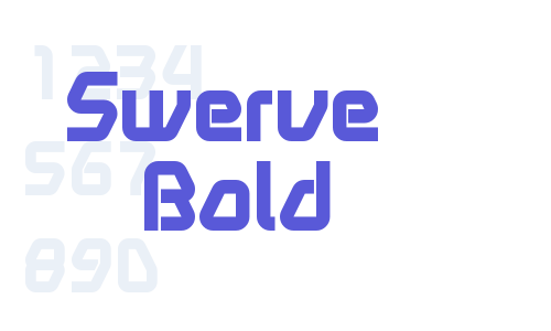 Swerve  Bold Font