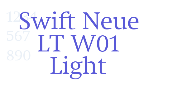 Swift Neue LT W01 Light font free