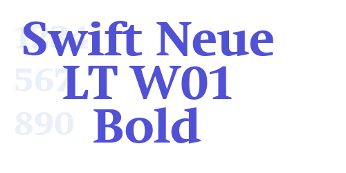 Swift Neue LT W01 Bold