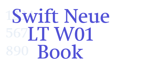 Swift Neue LT W01 Book