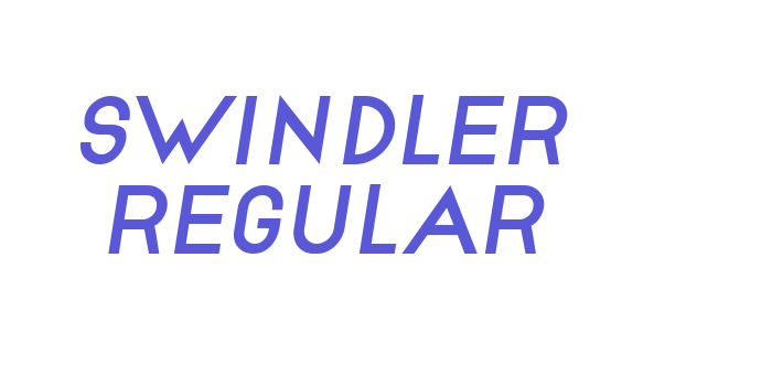 Swindler Regular Font Download