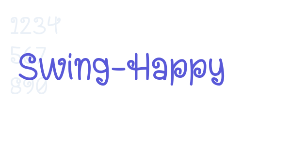 Swing-Happy font free