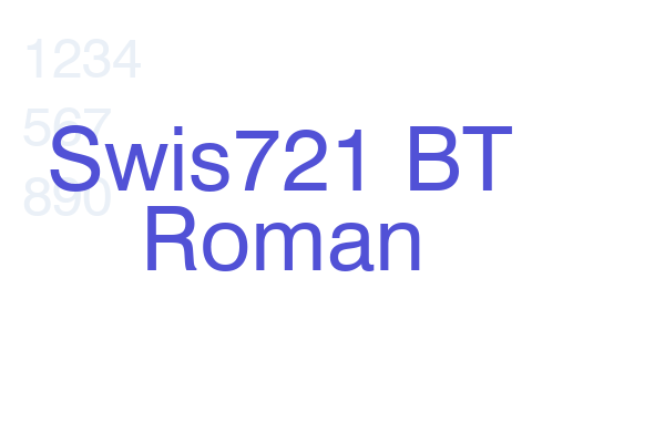 Swis721 BT Roman
