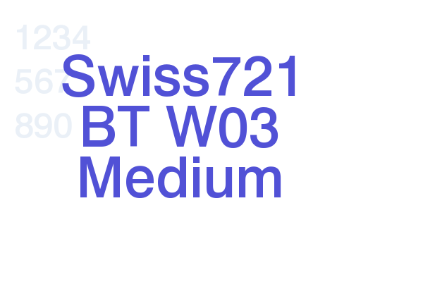 Swiss721 BT W03 Medium