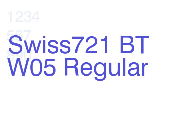 Swiss721 BT W05 Regular