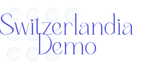 Switzerlandia Demo-font-download