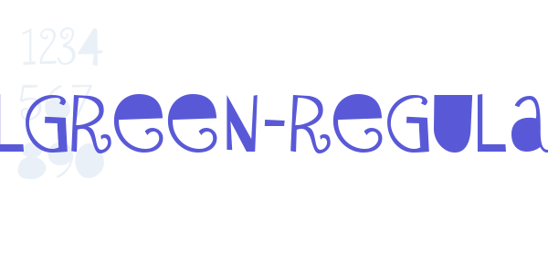 SybilGreen-Regular font