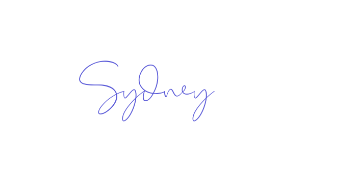 Sydney Font