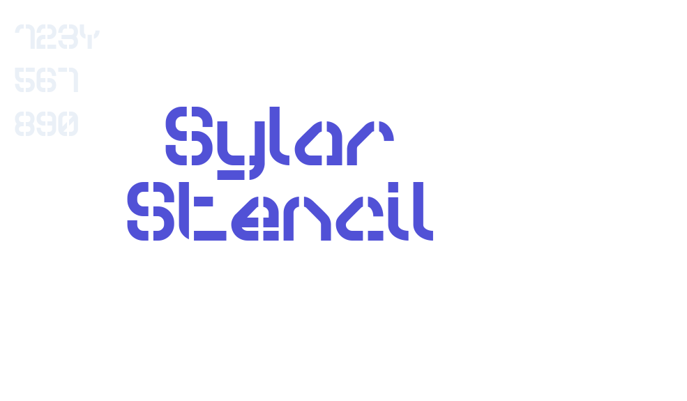 Sylar Stencil-font-download