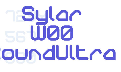 Sylar W00 RoundUltra Font Download