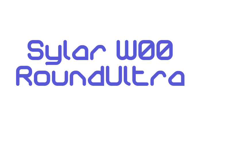 Sylar W00 RoundUltra Font Download