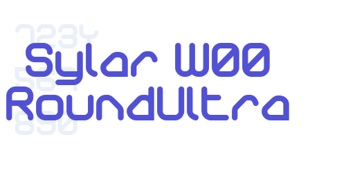 Sylar W00 RoundUltra-font-download