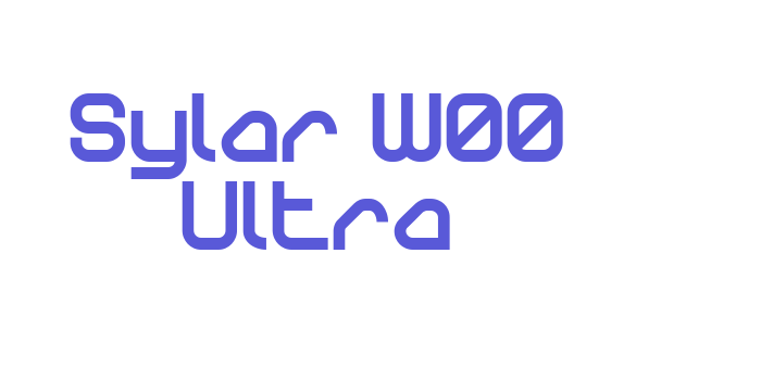 Sylar W00 Ultra Font Download