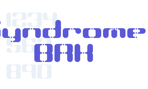 Syndrome BRK Font