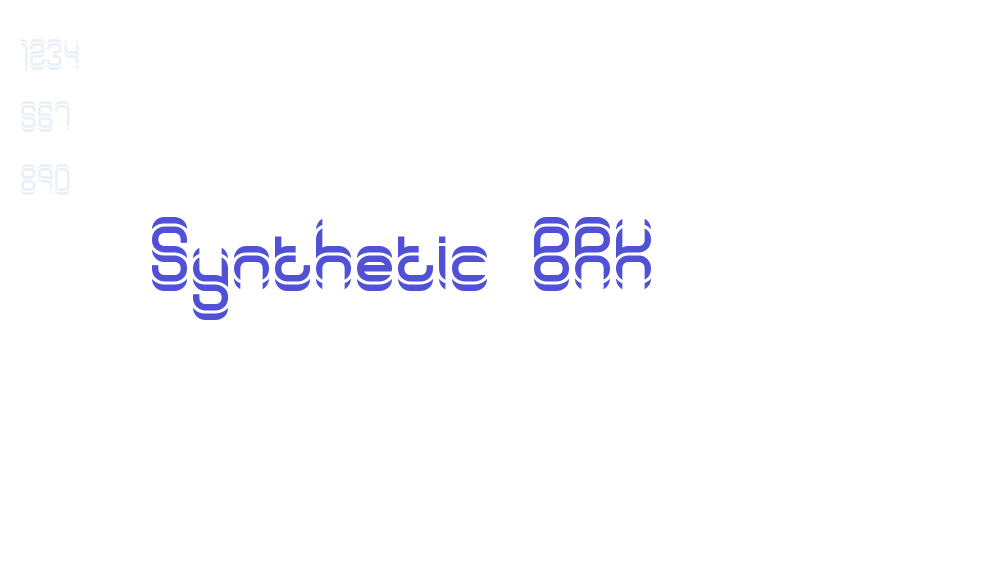 Synthetic BRK-font-download