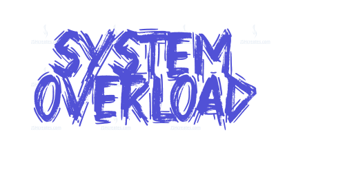 System Overload-font-download