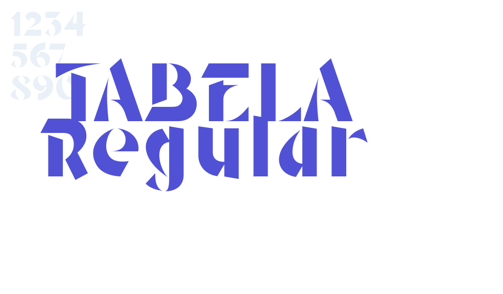 TABELA Regular-font-download