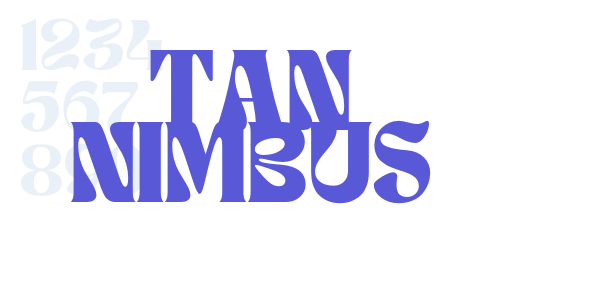 TAN NIMBUS font free