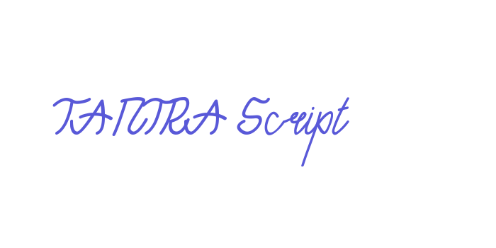 TANTRA Script Font Download