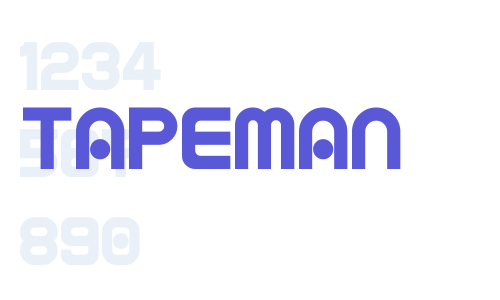 TAPEMAN Font Download