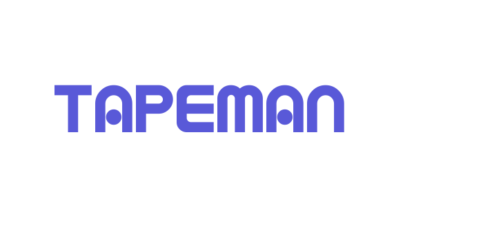 TAPEMAN Font