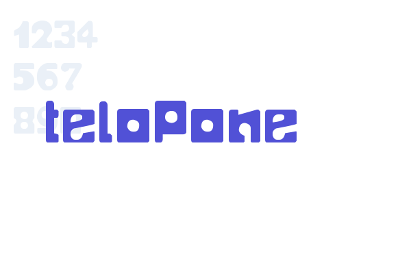 TELOPONE Font Download