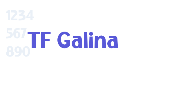 TF Galina font free