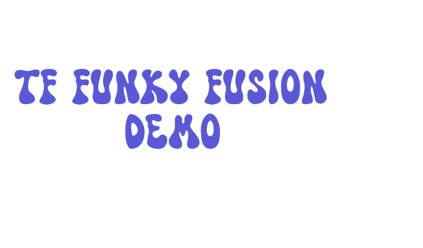 TF Funky Fusion Demo Font Download