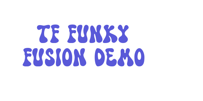 TF Funky Fusion Demo Font Download