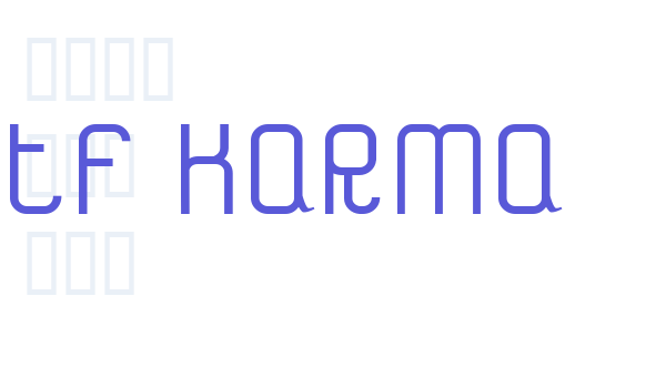 TF_Karma font free