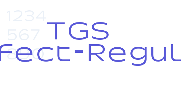 TGS Perfect-Regular font