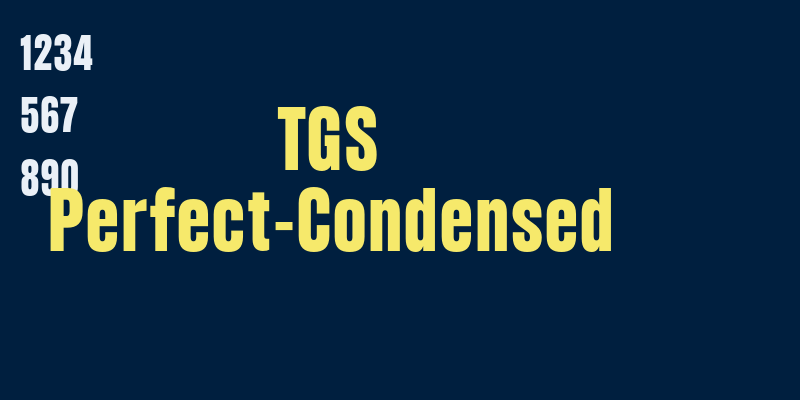 TGS Perfect-Condensed