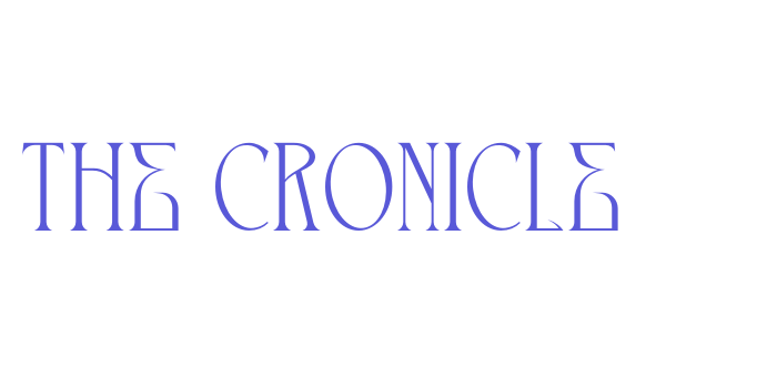 THE CRONICLE Font Download